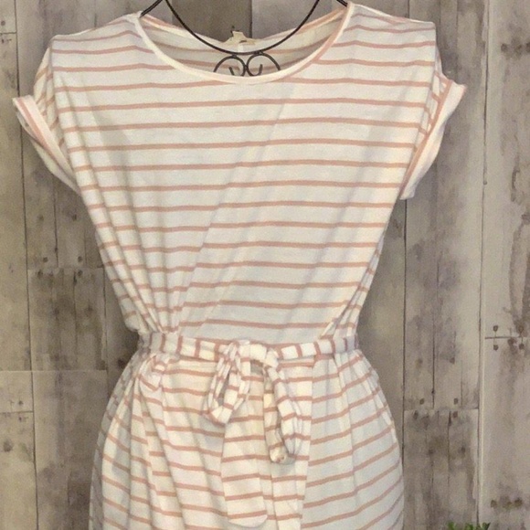 Mauve Striped Dress - Picture 1 of 1